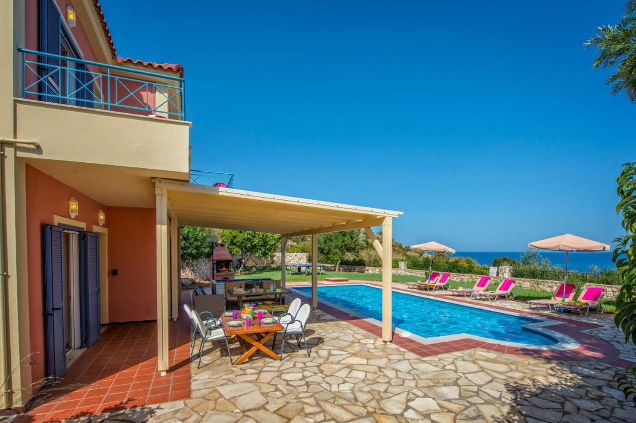 Villa Skala Seaview By Villa Plus Spathíon Buitenkant foto