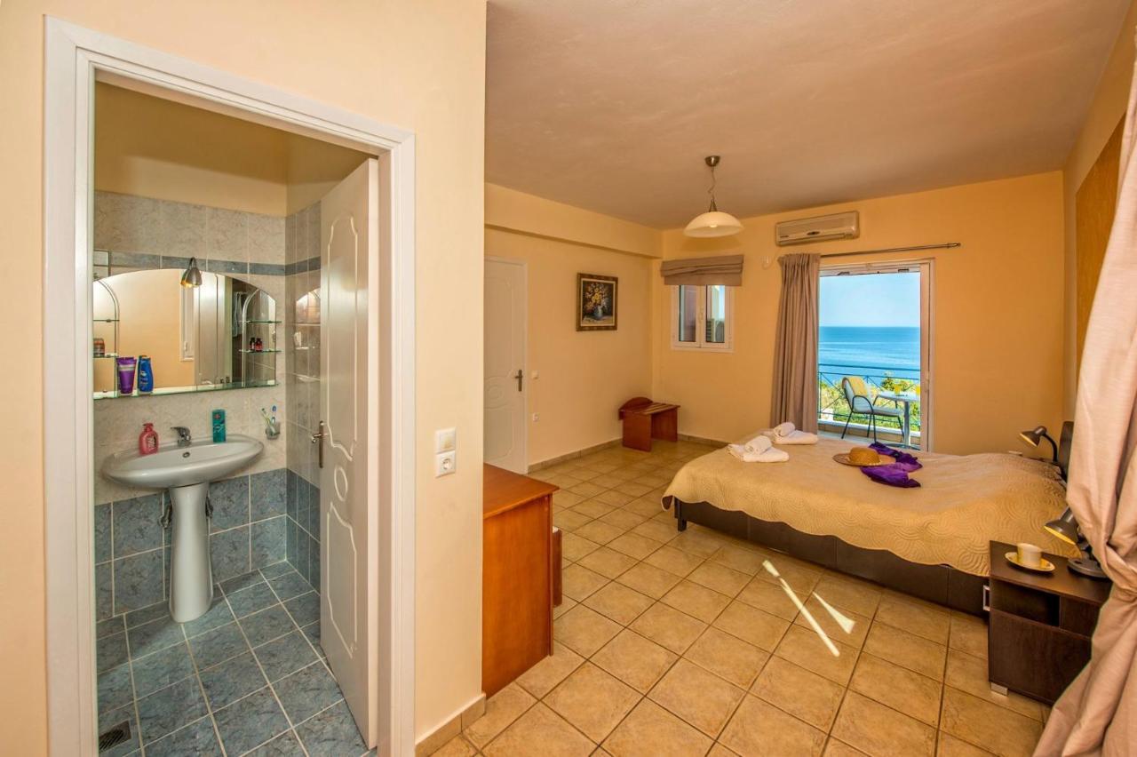 Villa Skala Seaview By Villa Plus Spathíon Buitenkant foto
