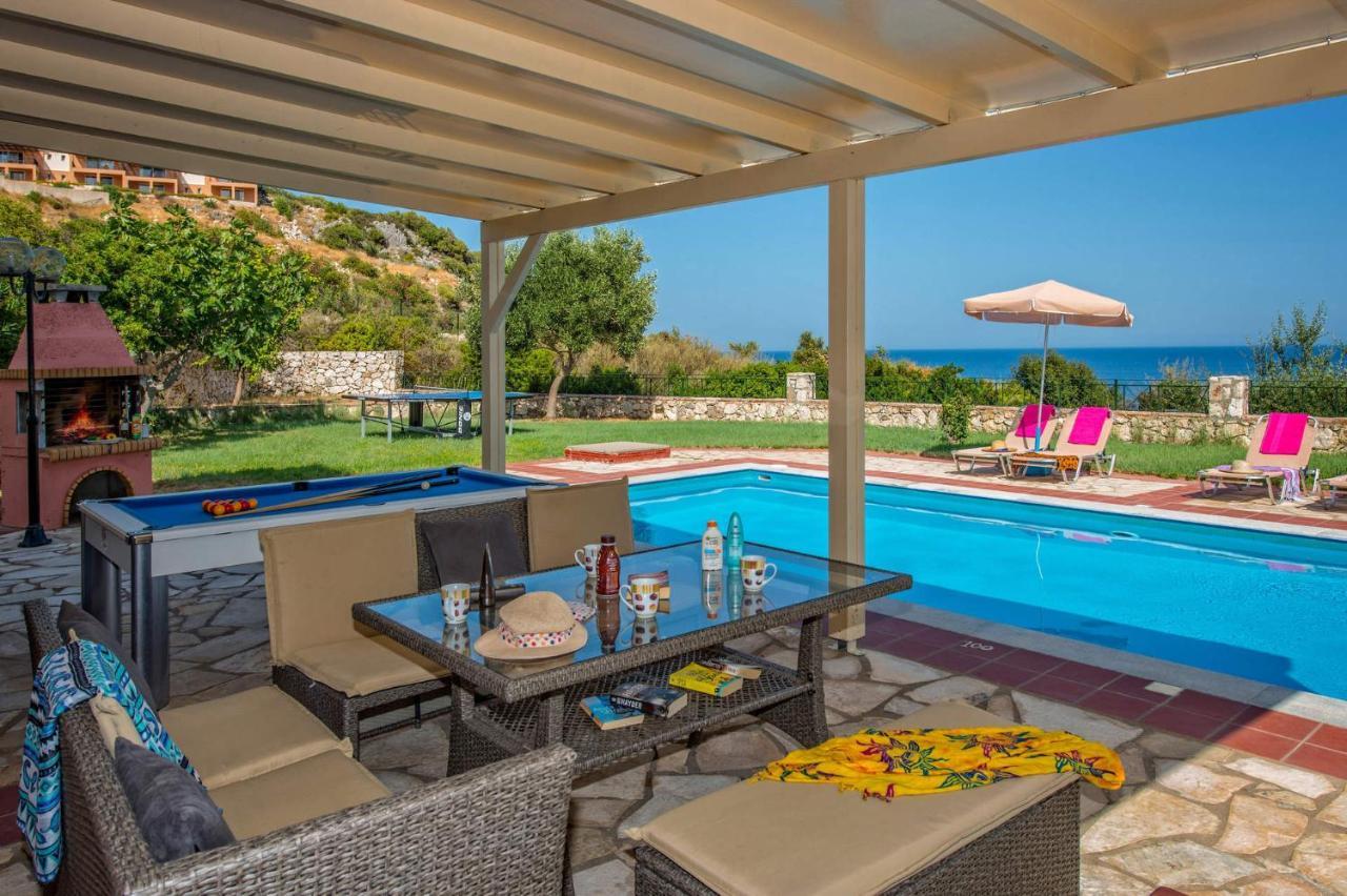 Villa Skala Seaview By Villa Plus Spathíon Buitenkant foto