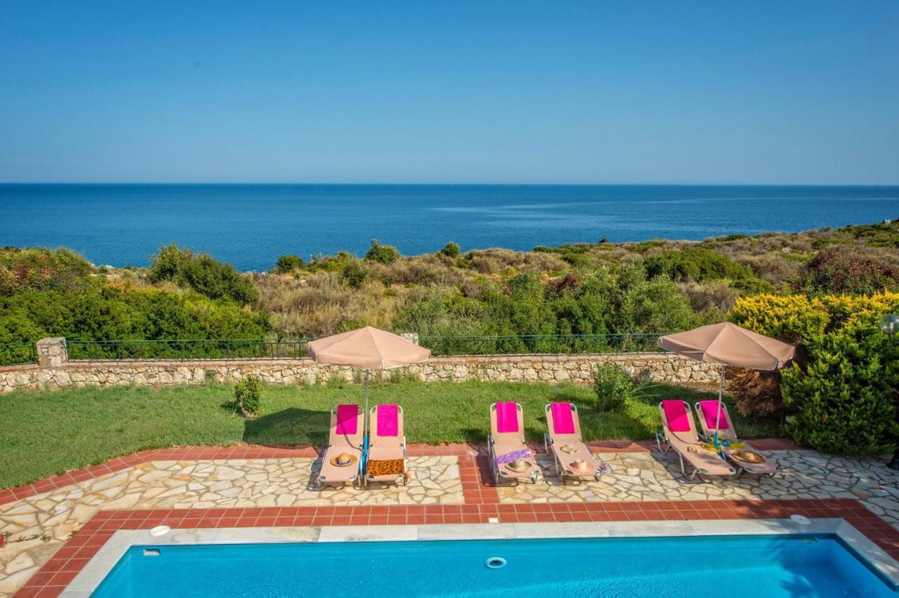 Villa Skala Seaview By Villa Plus Spathíon Buitenkant foto