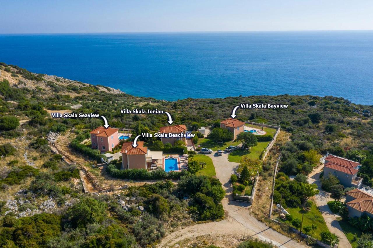 Villa Skala Seaview By Villa Plus Spathíon Buitenkant foto