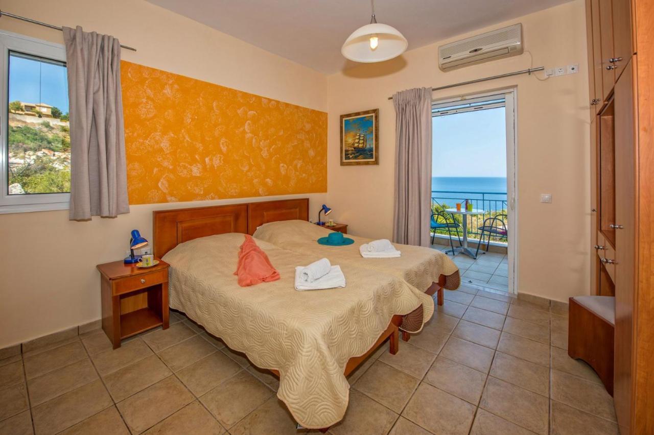 Villa Skala Seaview By Villa Plus Spathíon Buitenkant foto